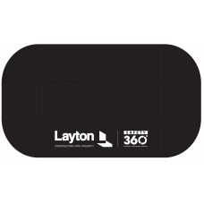 Layton SAFE360 Tablecloth, Drape, 4 sides, Fits 8-foot table