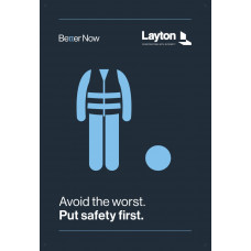 BETTER NOW, Avoid the Worst (24"x36" banner)