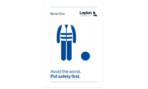 BETTER NOW, Avoid the Worst (24"x36" banner)