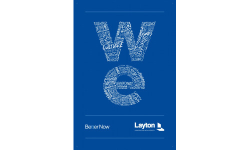 BETTER NOW, WE (24"x36" banner)
