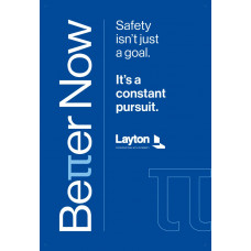 BETTER NOW, It's a Constant Pursuit (24"x36" banner)