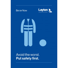 BETTER NOW, Avoid the Worst (24"x36" banner)