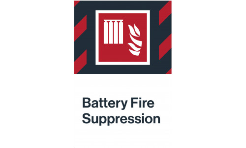 Battery Fire Suppression, 24"x36"