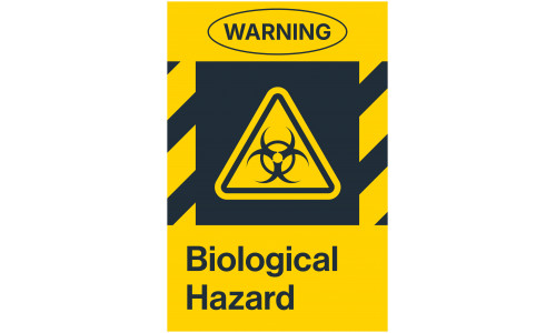 Biological Hazard, 24"x36"