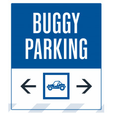 Buggy Parking Double Arrows, 36"x42"
