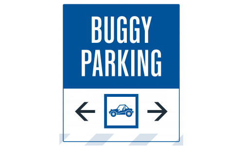 Buggy Parking Double Arrows, 36"x42"
