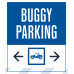 Buggy Parking Double Arrows, 36"x42"
