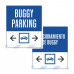 Buggy Parking Double Arrows, 36"x42"