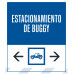 Buggy Parking Double Arrows, 36"x42"