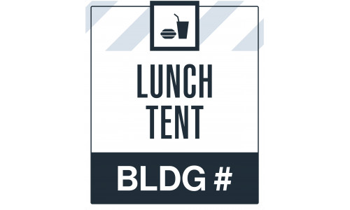 Building Lunch Tent, 36"x42"