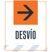 Detour Right Arrow, 36"x42"