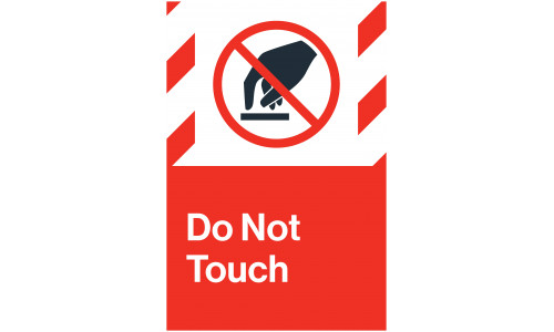 Do Not Touch, 24"x36"