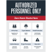 Entry Authorization and PPE, 46"x60"