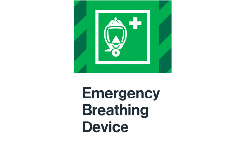 Emergency Breathing Device, 24"x36"