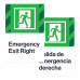 Emergency Exit Right, 24"x36"