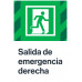 Emergency Exit Right, 24"x36"