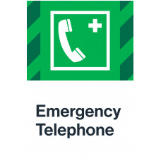 Emergency Telephone, 24"x36"