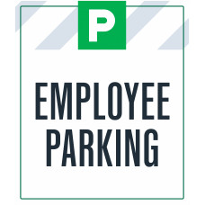 Employee Parking, 36"x42"
