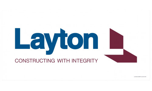 Layton Logo, Fence Sign (12