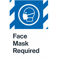 Face Mask Required, 24"x36"