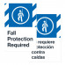 Fall Protection Required, 24"x36"