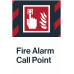 Fire Alarm Call Point, 24"x36"