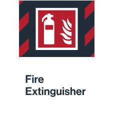 Fire Extinguisher, 24"x36"