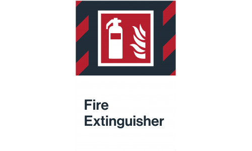 Fire Extinguisher, 24"x36"