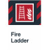 Fire Ladder, 24"x36"