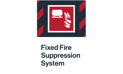 Fixed Fire Suppression System, 24"x36"