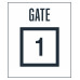 Gate Number, 36"x42"