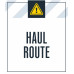 Haul Route, 36"x42"