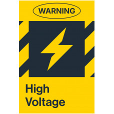 High Voltage, 24"x36"