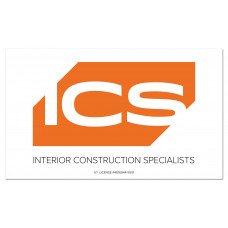 ICS Logo, Fence Sign (60"x36" banner)