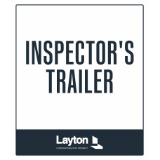 Inspector's Trailer, 36"x42"