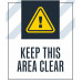 Keep Area Clean, 36"x42"
