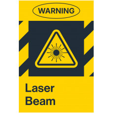 Laser Beam, 24"x36"