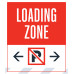 Loading Zone Double Arrows, 36"x42"