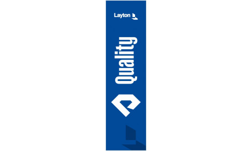 Layton MC Tall Signs, 24"x90" - QUALITY (SLC1)