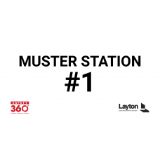 Muster Station #1 Sign