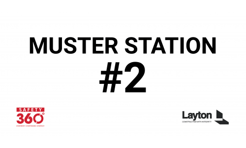 Muster Station #2 Sign