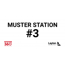 Muster Station #3 Sign