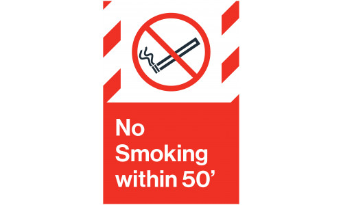 No Smoking Within 50