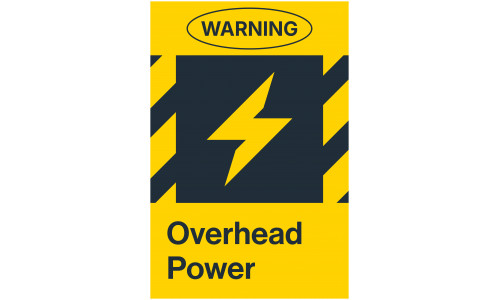 Overhead Power, 24"x36"