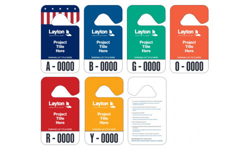 Parking Pass - Colors