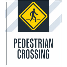 Pedestrian Crossing, 36"x42"