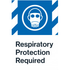 Respiratory Protection Required, 24"x36"