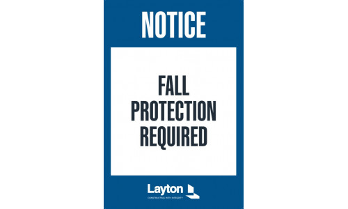 Fall Protection Required