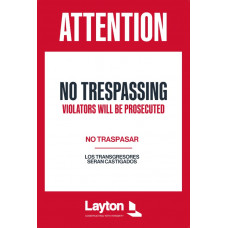 No Trespassing