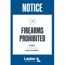 Firearms Prohibited